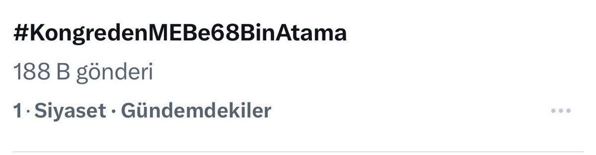 10 dakika içinde 250 bin yapmak için bütün gönderileri rt yapıyoruz.🥳

 #KongredenMEBe68BinAtama