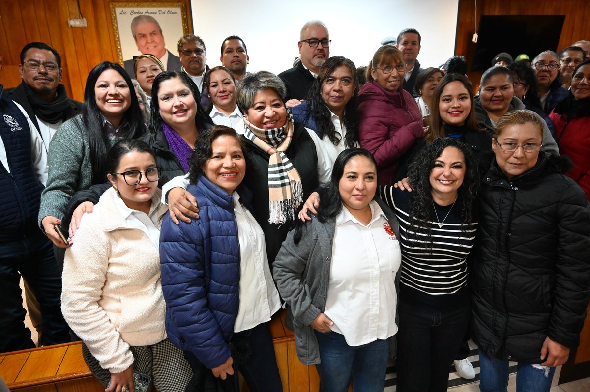 La unión de los trabajadores del <a href="/ctm_sjoiim/">ctm_sjoiim</a> es su fortaleza. Tuve el gusto de compartir con trabajadoras y trabajadores las reformas constitucionales y laborales que benefician a las familias.

✅ El incremento al salario mínimo nunca estará por debajo de la inflación. El