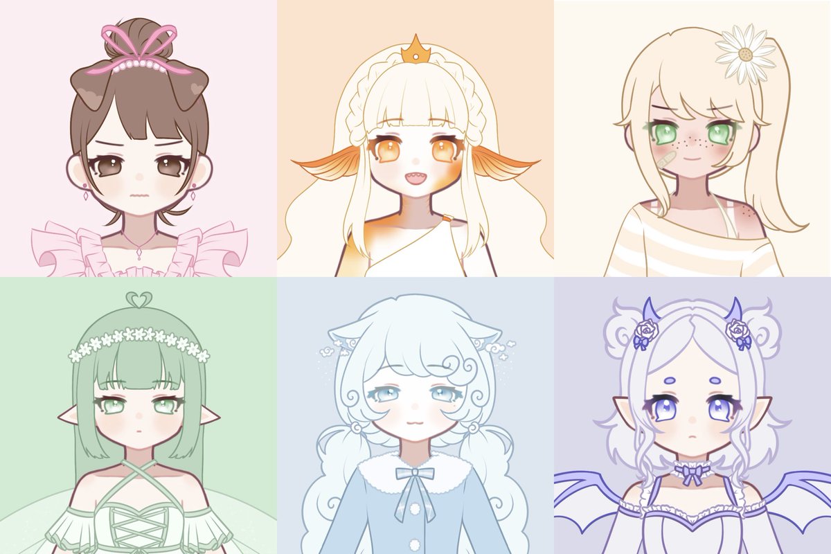 CellicaTsarra's tweet image. ♡ Rainbow Adoptables ♡

Adoption fee: $50
Commercial fee: +$25

Base: @.yukomeow_ (fullbodies in 🧵)