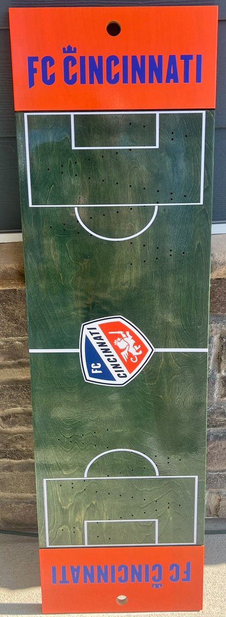 Atown513's tweet photo. With the 2025 season opening up tonight check out this custom FC BlitzBoard we created ! @BlitzBoards 
Available for purchase if interested reach out to the crew ! https://t.co/LwY90A3ZEk