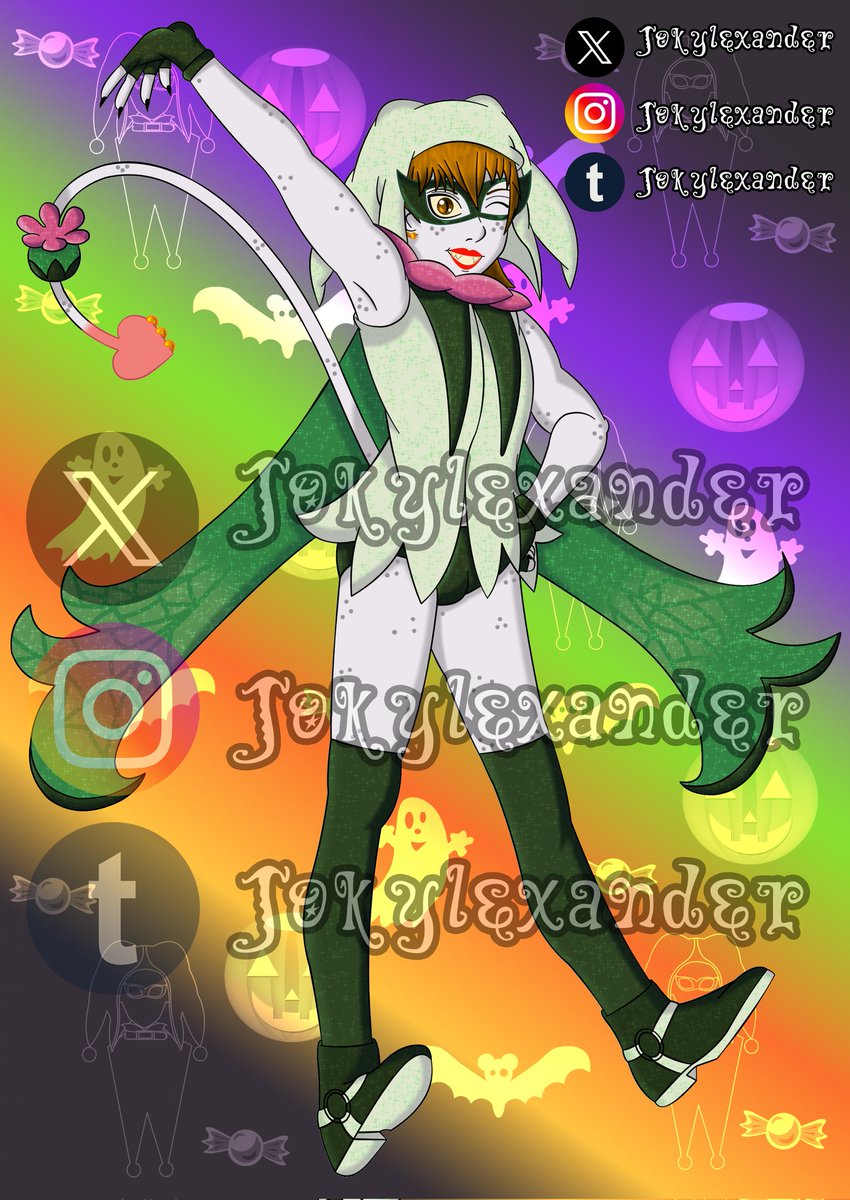 Jokylexander's tweet photo. Algunos dibujos festivos de Joky, hace falta el de año nuevo porque estuve sin pc y no pude dibujar nada para ese día. El primero no es festivo, es su traje habitual, los demás si son por algunas fechas específicas. https://t.co/ubSR4tTbCw