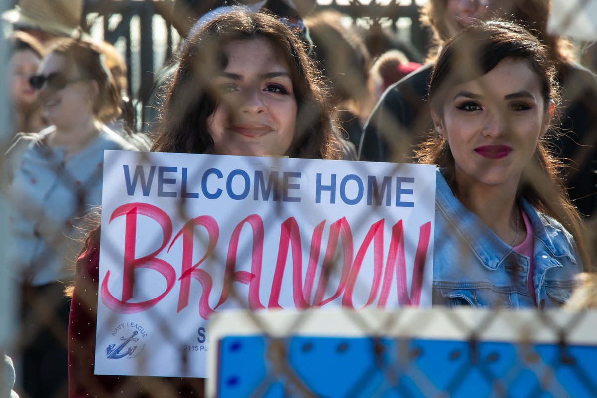 U.S. 3rd Fleet (@us3rdfleet) on Twitter photo 👋Welcome home #USSStockdale, who returned to @NavalBaseSD after a seven-month deployment to U.S. #3rd, #5th Fleet and #7th Fleet areas of operations, Feb. 21!!
📸 by: MCSN Kristine Joy Nool
📖 by: MC1 Storm Henry
🔍Read more : c3f.navy.mil/News/Article/4…
<a href="/SurfaceWarriors/">Naval Surface Forces</a> 👋Welcome home #USSStockdale, who returned to @NavalBaseSD after a seven-month deployment to U.S. #3rd, #5th Fleet and #7th Fleet areas of operations, Feb. 21!!
📸 by: MCSN Kristine Joy Nool
📖 by: MC1 Storm Henry
🔍Read more : c3f.navy.mil/News/Article/4…
<a href="/SurfaceWarriors/">Naval Surface Forces</a>