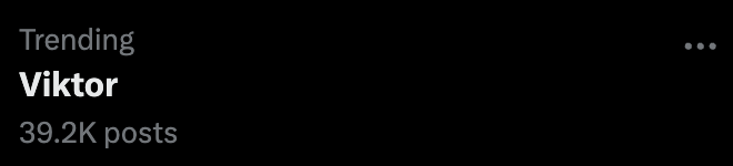 jayispurple's tweet image. my king viktor is trending he's back we're so back🙏🙏