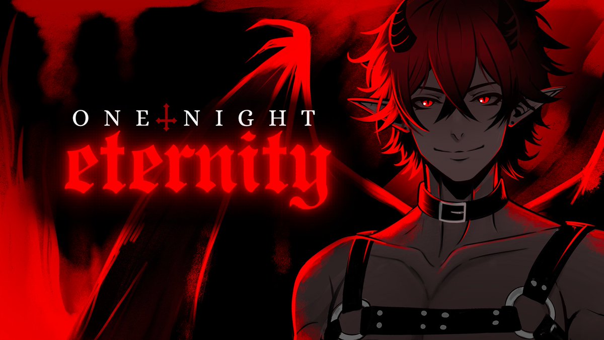 lunamakaio's tweet image. One night with a stranger. Nothing more, right?

One Night Eternity is a spicy yandere dating sim for #YanJam 🔥

Text based 📝
Hot guy who is totally normal 👀
Customisable MC (name, pronouns, sex) ⚧️
Choices and endings ❓️

Play it now:
lunamakaio.itch.io/one-night-eter…