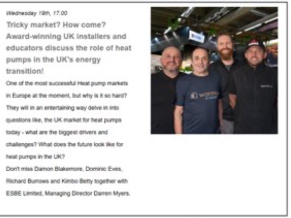 So this year I’m heading to ISH alongside <a href="/RichMWPHS/">Richard Burrows</a> and Kimbo with Esbe!

Always wanted to go but haven’t always wanted to talk there, with less than a month away I’m starting to get nervous 😂