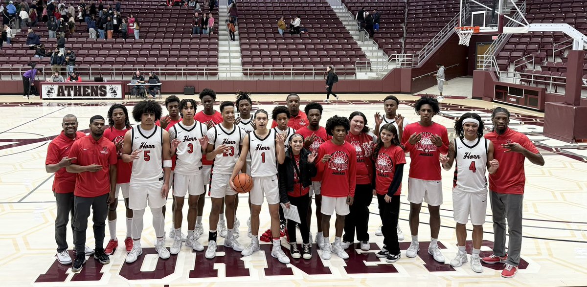 Jags WIN and ADVANCE, 47-42!

youtu.be/riz2qfomAhY

Playoff Info:
UIL Class 6A Div.2
Regional Semifinal 
Mesquite Horn vs Willis
Tuesday, 2/25 at 7pm
Site: Buffalo High School 

<a href="/HornJags/">Horn High School</a> <a href="/mesquiteisdATH/">Mesquite ISD Athletics</a> <a href="/pastorcoach_ow/">Ondra Waddy</a>