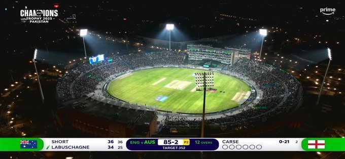 Great to see Lahoris turning up for such a rare opportunity to view the England vs. Australia ICC game. Such things happen once in a lifetime in your own city, so cherish the game. People need to understand the importance of such events and get out to watch.  A lesson to be