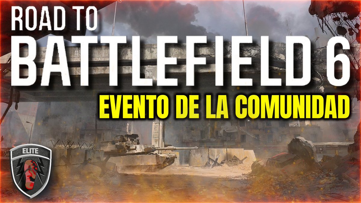 Capt_Matojo07's tweet photo. ROAD TO BATTLEFIELD 6 - EVENTO DE LA COMUNIDAD #battlefield2025 #battlef... https://t.co/bg1WA3smjx a través de @YouTube #youtubegaming #YouTube配信 #youtubers #Scuf #Hyperx #gaming #Xbox #gameplay #vlog #información #tutorial #reaction #games #Latinoamerica #Chancleta https://t.co/5EBm7W1K4U