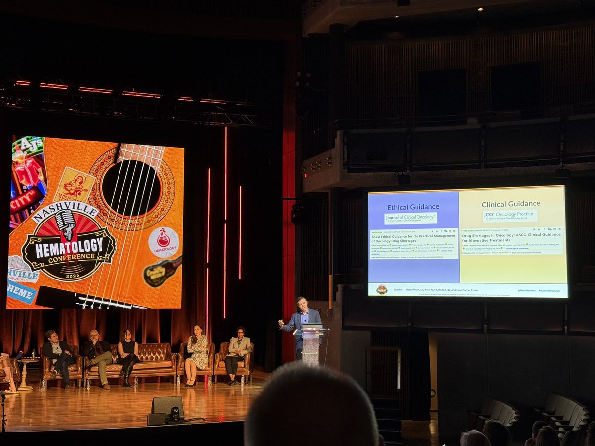 Yi Lin (@yilinmdphd) on Twitter photo Why did we have fludarabine or saline shortage as one of the wealthiest country in the world? <a href="/Lymphoma_Doc/">Jason Westin, MD FACP FASCO</a> explains the “race to the bottom”. #NashvilleHeme25 clinical & ethical considerations and importance of advocacy Why did we have fludarabine or saline shortage as one of the wealthiest country in the world? <a href="/Lymphoma_Doc/">Jason Westin, MD FACP FASCO</a> explains the “race to the bottom”. #NashvilleHeme25 clinical & ethical considerations and importance of advocacy