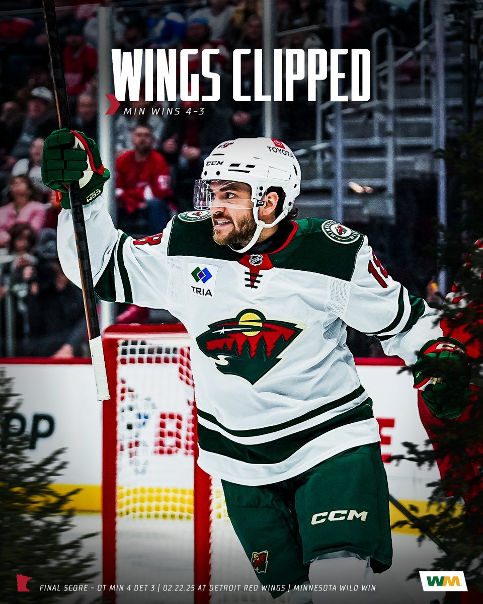 mnwild's tweet photo. SO BACK

#mnwild x @WasteManagement https://t.co/WuXxowihSP