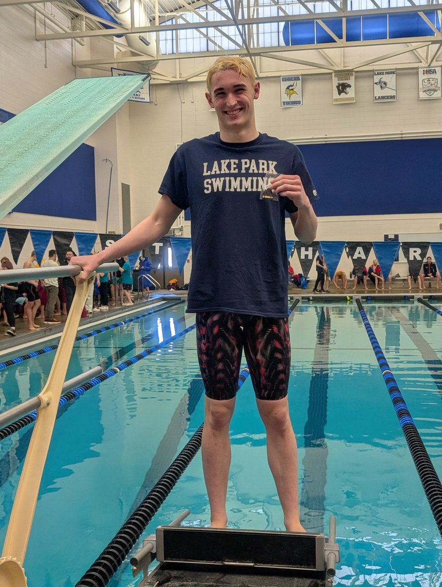 Lake Park Swim Team (@lphsswim) on Twitter photo Johnny placed 6th at sectionals for the 100 fly! Well done! <a href="/LPAthleticDept/">Lake Park Athletics</a> <a href="/StCharlesNorth/">St. Charles North HS</a> Johnny placed 6th at sectionals for the 100 fly! Well done! <a href="/LPAthleticDept/">Lake Park Athletics</a> <a href="/StCharlesNorth/">St. Charles North HS</a>
