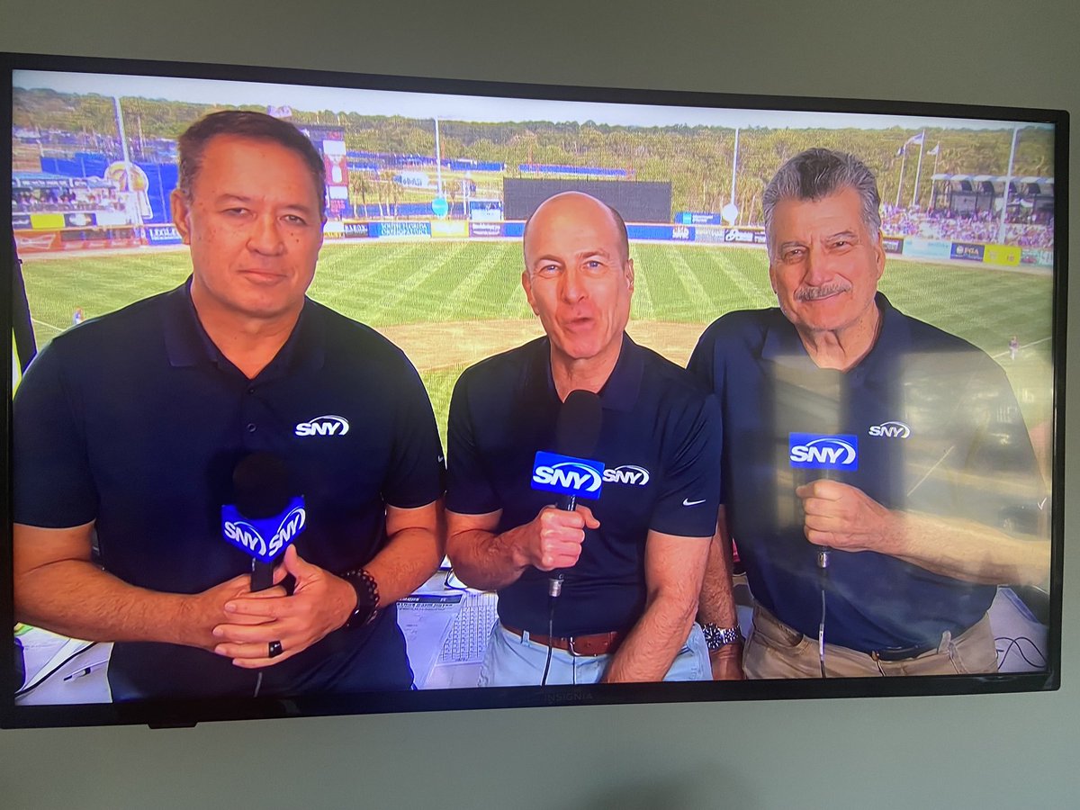 A little late but this is the official sign that baseball is back. The best!