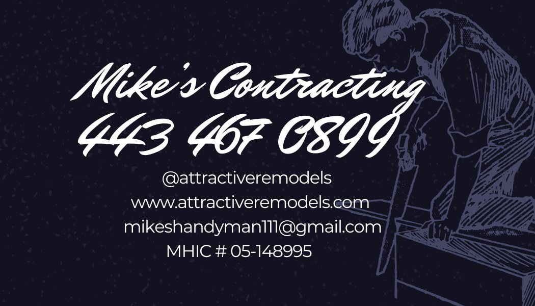 Attractivemod's tweet photo. Have you received a letter from an hoa in Maryland? Feel free to reach out to Attractive Remodels
https://t.co/dJCCiUitCS
#Maryland #MHIC #Contractor https://t.co/cJWqB0mwnY