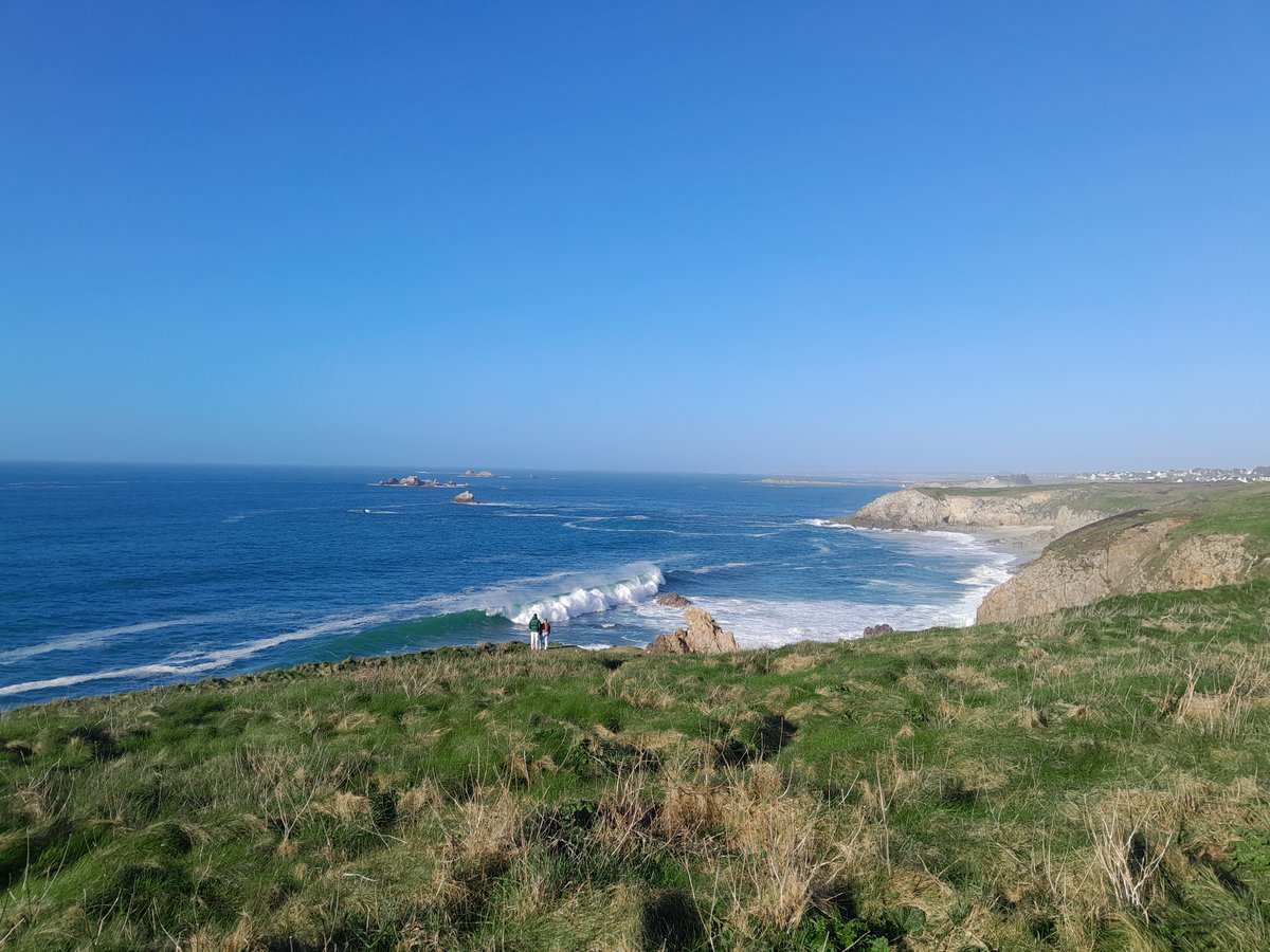 Samedi 22 février, Pointe de Corsen , Plouarzel. Soleil et grande douceur 🤩 #Finistère #Bretagne #iroise