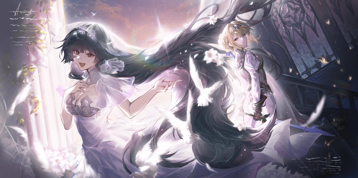 The Queen and The Knight🛡️🗡️
#zzzero #AstranomicalMoment #CreateForNewEridu