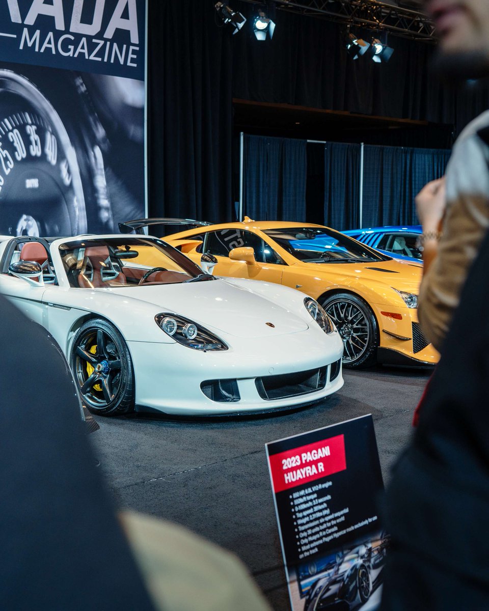 And that's the end of Day 9. Tomorrow is the last day of the 2025 AutoShow!

Who came to the Show today? And who will be here for our last day of the Show? 🖐

Auto Exotica is sponsored by Castrol and National Post!

#️AutoShowCA #Porsche #CarreraGT #Toronto #Supercar