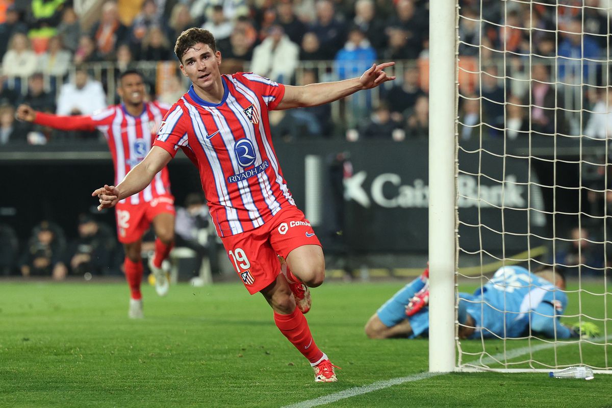 Valencia 0-3 Atletico Madrid (La Liga) 2025.02.22 Alvarez tỏa sáng với cú đúp