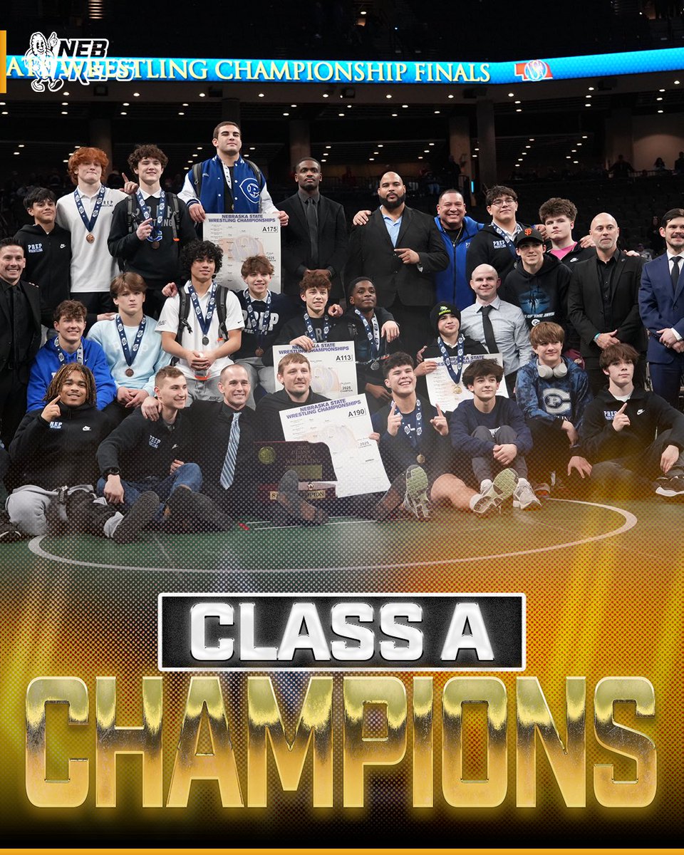 nebpreps (@thenebpreps) on Twitter photo CLASS A BELONGS TO CREIGHTON PREP! First in school history!
<a href="/ocpwrestling/">Prep Wrestling</a> takes home the title with a total score of 251.0.
#nebpreps CLASS A BELONGS TO CREIGHTON PREP! First in school history!
<a href="/ocpwrestling/">Prep Wrestling</a> takes home the title with a total score of 251.0.
#nebpreps