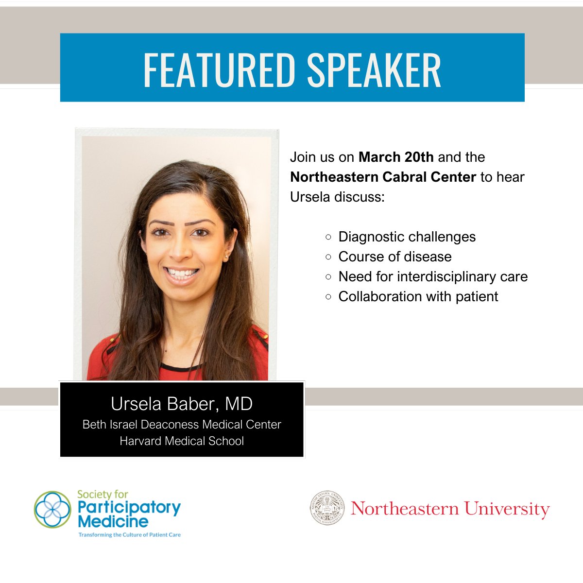 Join us at The MS Patient Journey as Ursela Barber explores key aspects of MS care:

✅ Diagnostic challenges
✅ Disease progression
✅ Interdisciplinary collaboration
✅ Patient engagement
Don’t miss this insightful session! 🧠💙 Register now: lnkd.in/d9DGVzK