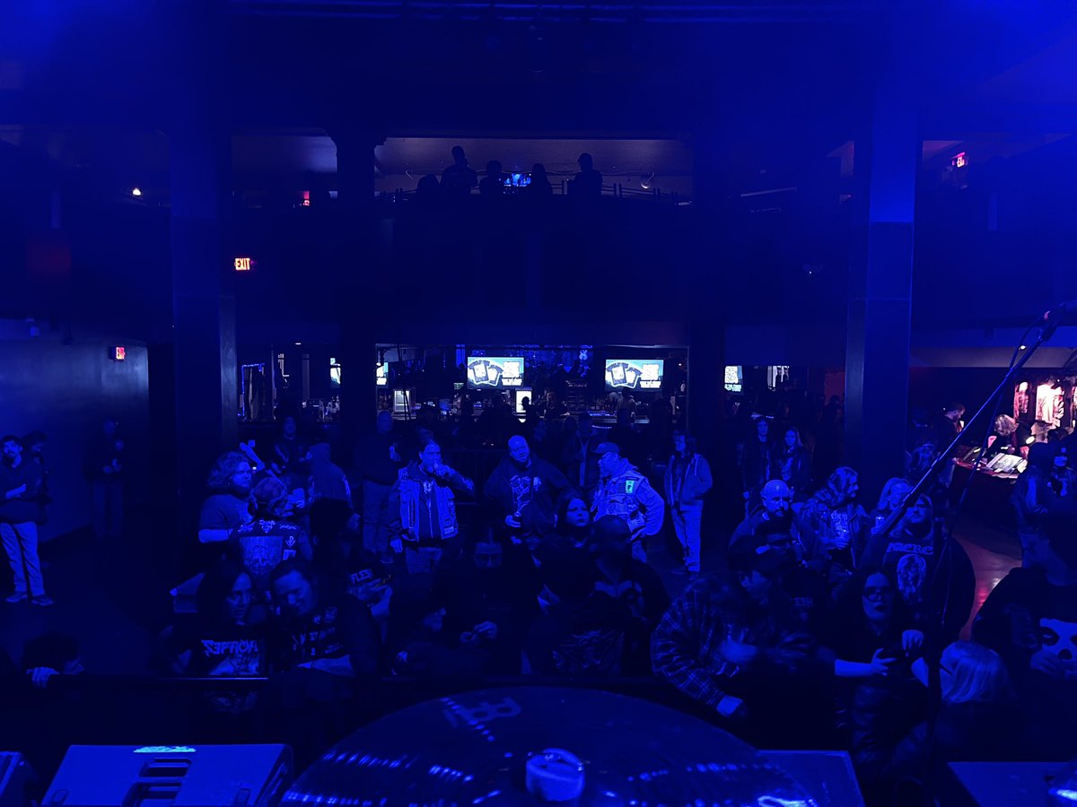 TopstepNick's tweet photo. Been a year since I played a show. Love this shit. #BeyondDeth https://t.co/aNfJdanlH4