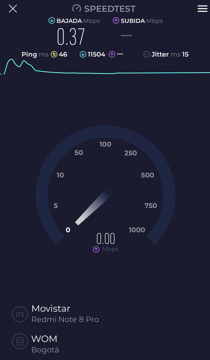 vodkaotico's tweet photo. Una mierda y media el internet movil de @MovistarCo https://t.co/dgi8Yoi0Wt