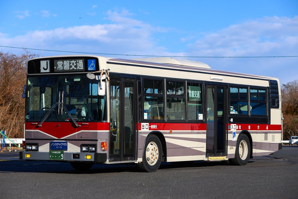 no_step_bus's tweet photo. 2025/2/22
新常磐交通　9
いわき200か9
KC-HU2PMCE
参加された皆様、主催の方、新常磐交通様ありがとうございました。
#日野初期ノンステップバスで行く磐城巡りツアー https://t.co/7bcSoyFvXq