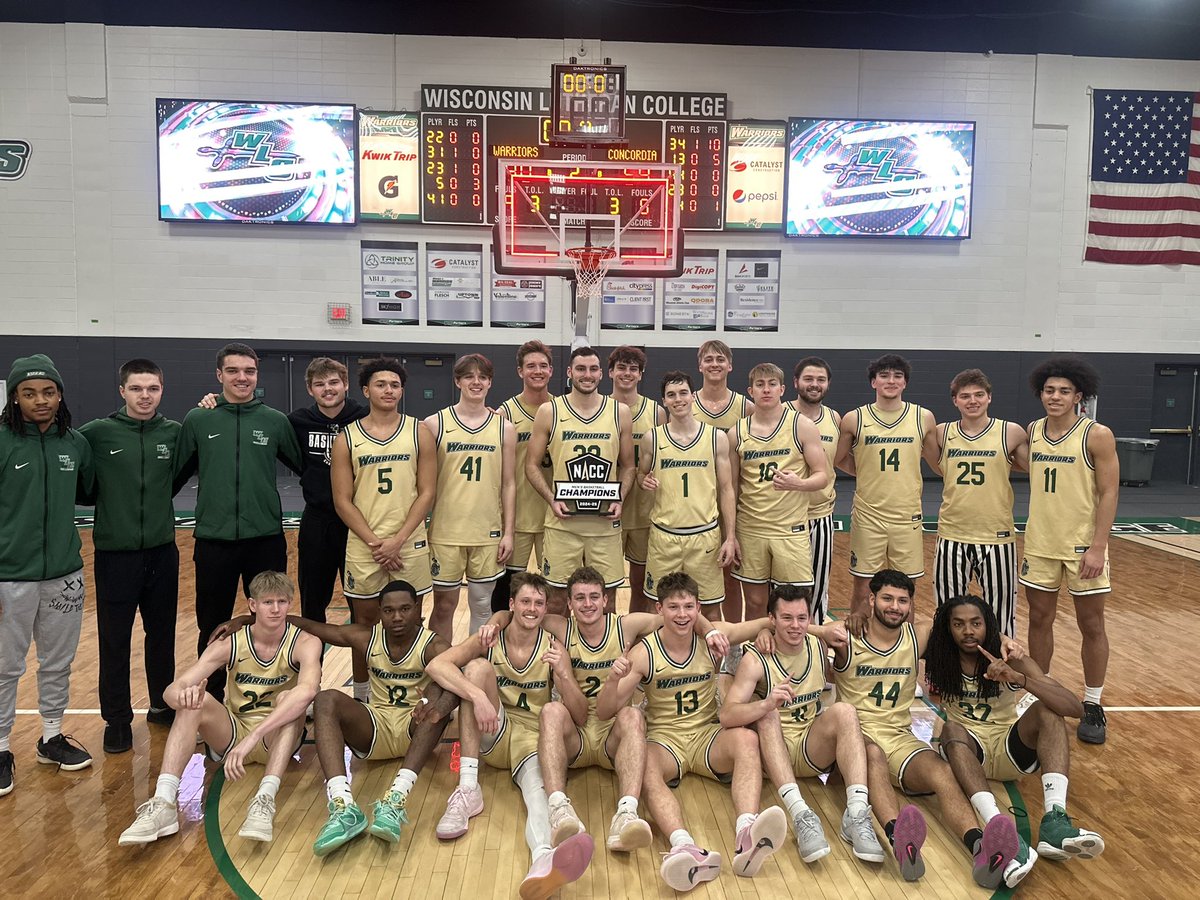WLC Men's Basketball (@wlc_mbb) on Twitter photo What a special group, Warriors win 87-84 over Lakeland to claim sole possession of a Regular Season Conference Championship and hold the overall #1 seed. 
This group finishes regular season play 23-2… 
NOT DONE YET
#BALLIN 💚⚔️ What a special group, Warriors win 87-84 over Lakeland to claim sole possession of a Regular Season Conference Championship and hold the overall #1 seed. 
This group finishes regular season play 23-2… 
NOT DONE YET
#BALLIN 💚⚔️
