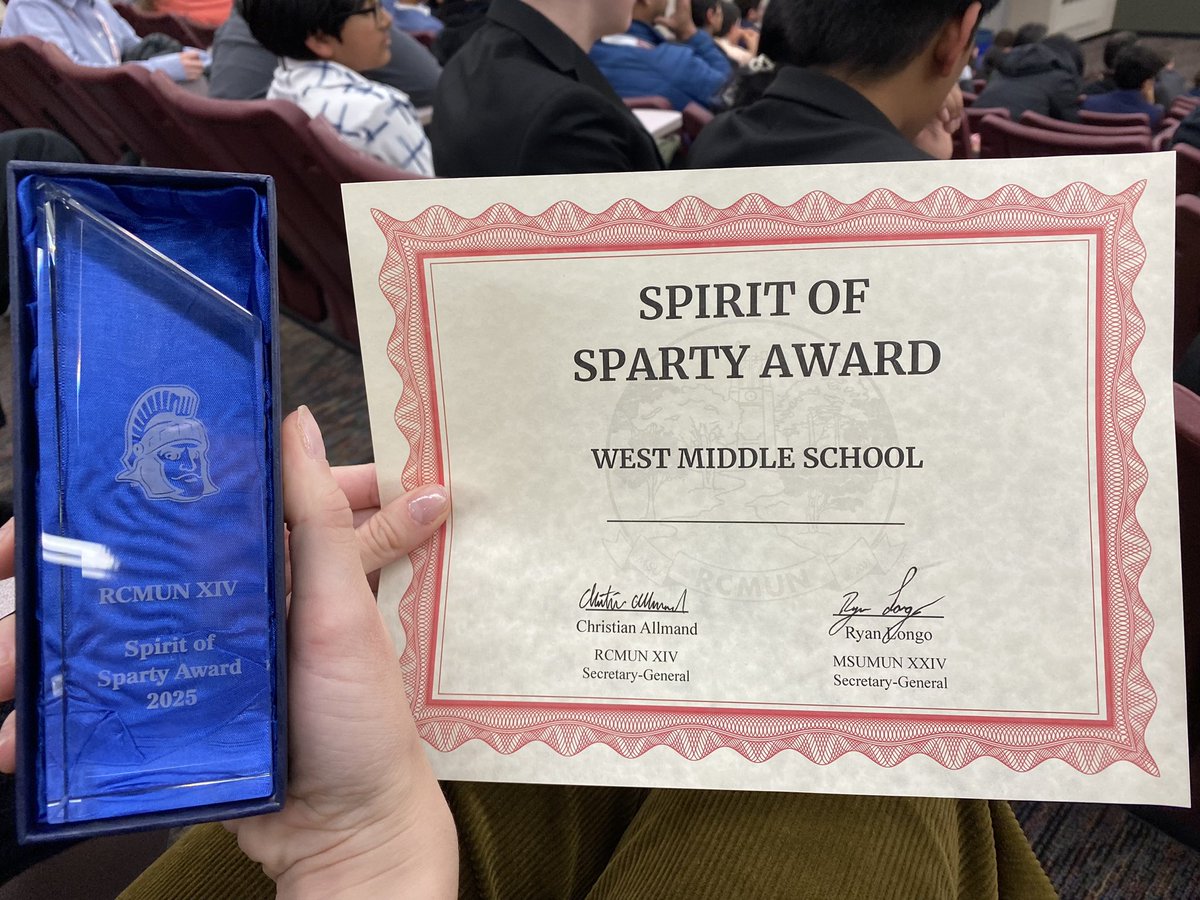 West Middle School tweet media