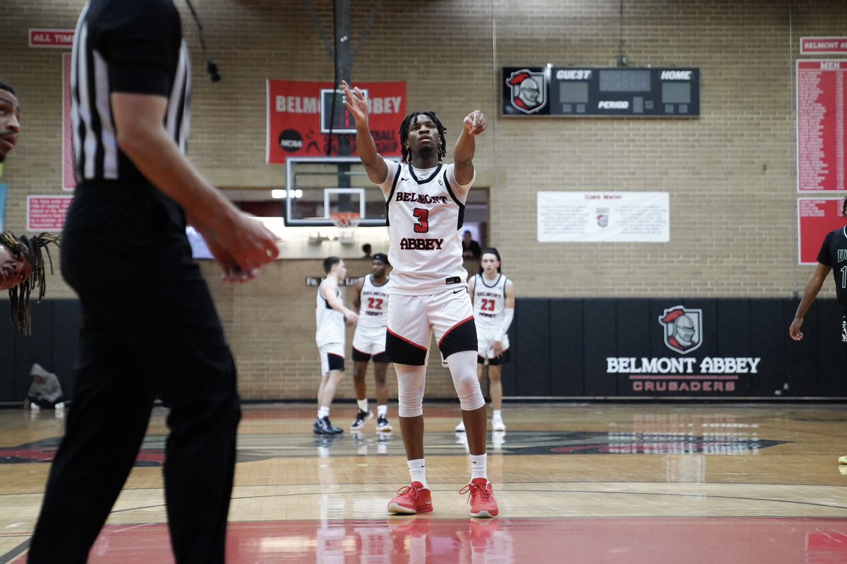 abbeyathletics's tweet photo. Abbey Men’s Basketball delivers for the Seniors tonight, battling to the buzzer to defeat the Mount Olive Trojans!

Abbey Wins: 82 - 81

#RaiseTheRed | #AbbeyAthletics https://t.co/DNaIZtNlgm