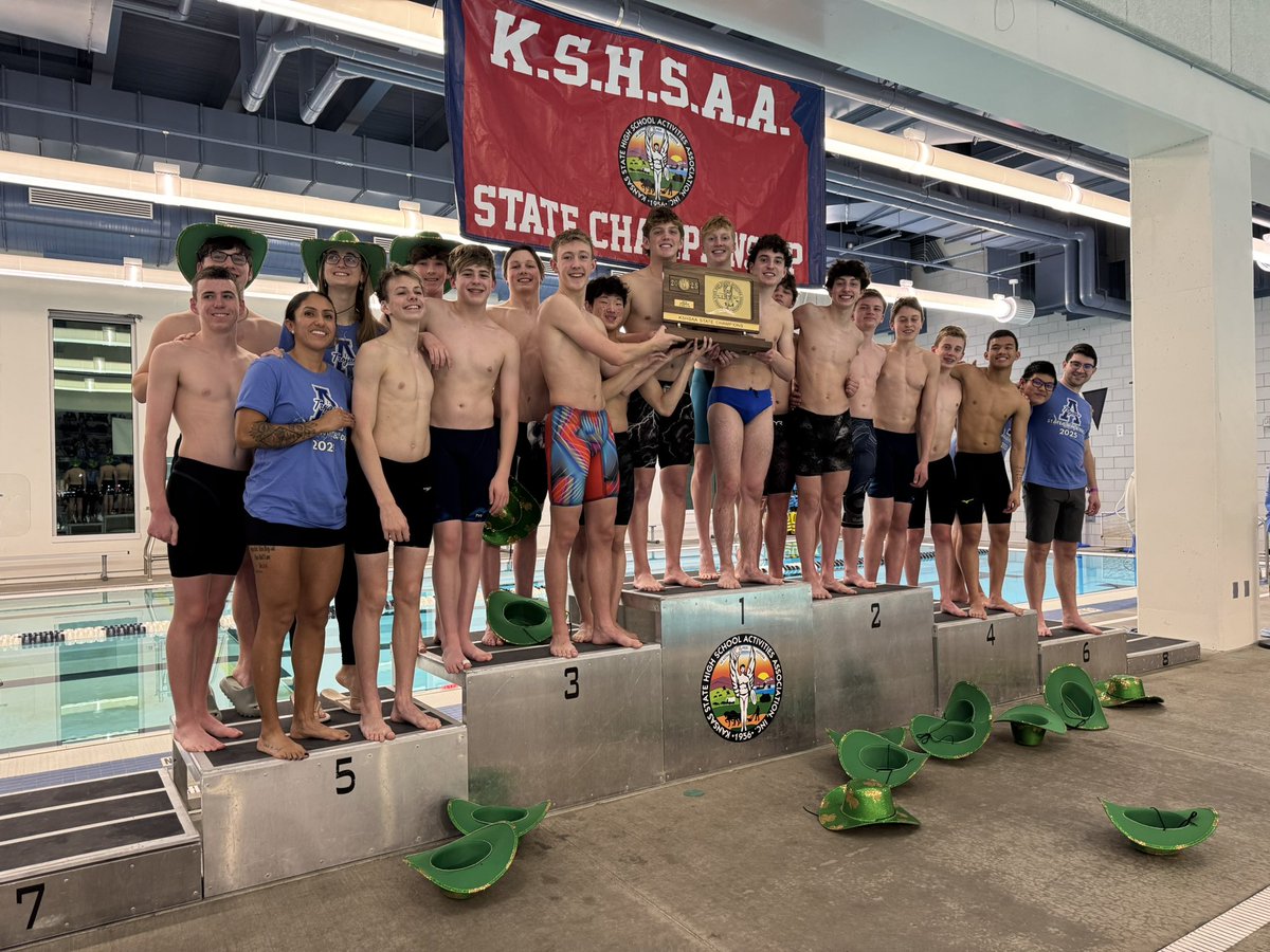It’s a 3-peat!! Dynasty!! Congratulations Trojan Swimmers and Divers!!!  State Champions!!