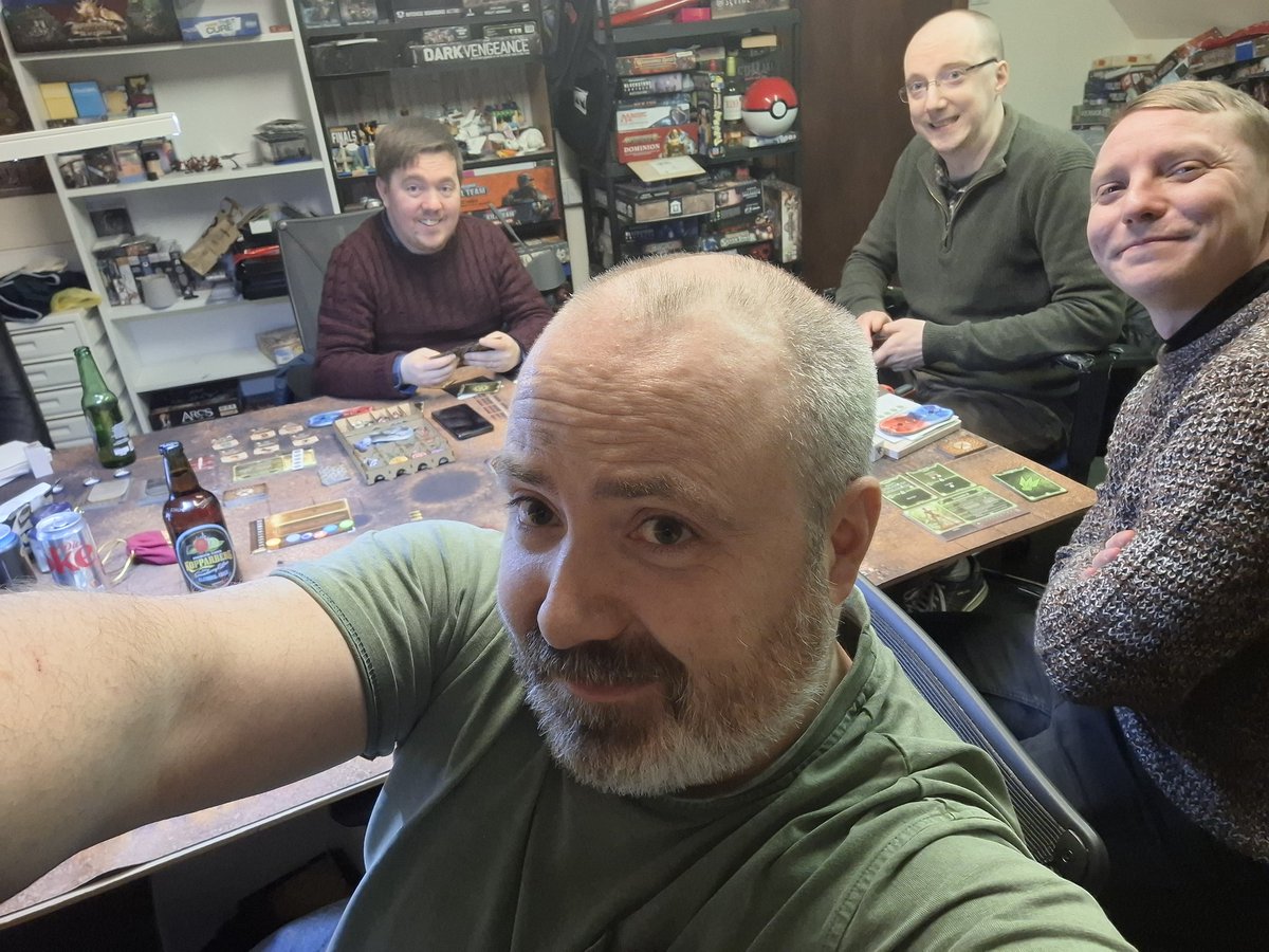 Sean from Lucky Roll (@seanluckyroll) on Twitter photo Just beat Gloomhaven tonight.
A game we have been playing since before i was married.
Over a 100 hours of playtime.
@diceandcounters <a href="/Luckyrollshow/">The Lucky Roll</a> Just beat Gloomhaven tonight.
A game we have been playing since before i was married.
Over a 100 hours of playtime.
@diceandcounters <a href="/Luckyrollshow/">The Lucky Roll</a>