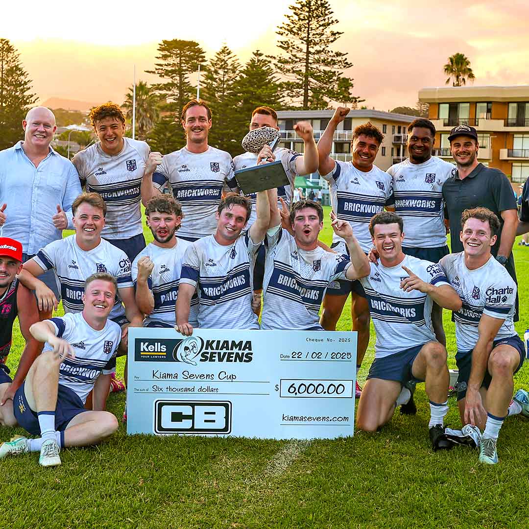 Congratulations Eastwood - Winners of the Kells Kiama Sevens: Cleary Bros Kiama Cup 📷 and thanks to all that attended. A great day for the tournament, club and community #kellskiamasevens2025 #kellskiamasevens