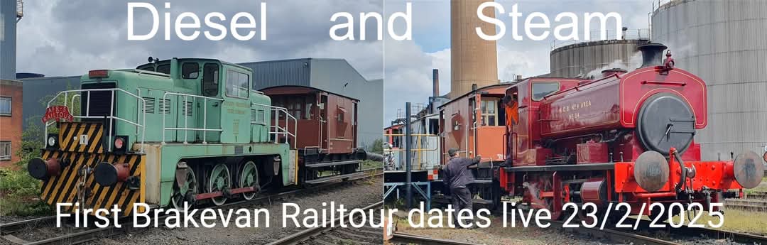 Tour bookings open at 7:30pm today , 23/2/2025. Don't miss out on this unique opportunity.  Take a ride on the uks Largest active private rail network. Not just another heritage train ride. 

ticketsource.co.uk/afrps