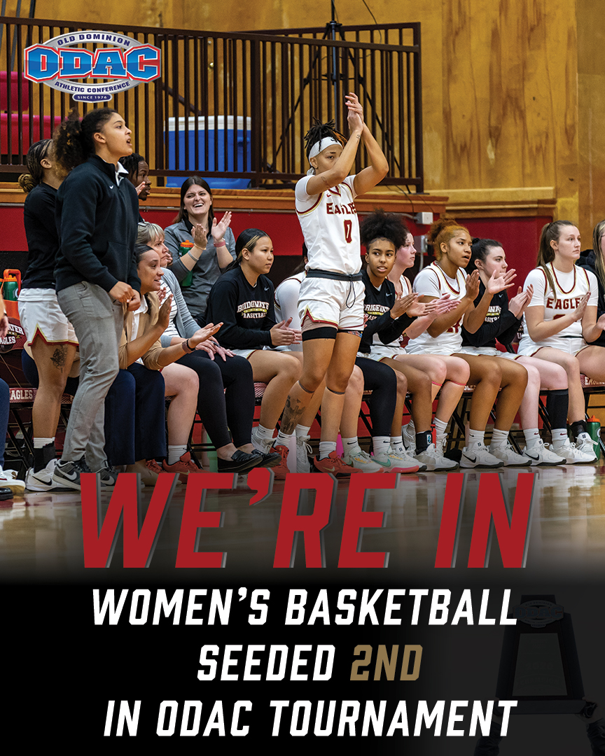 Bridgewater Eagles (@bcathletics) on Twitter photo We'll see you on Tuesday night π¦
<a href="/BridgewaterWBB/">BridgewaterWBB</a> earns the No. 2 seed in the ODAC Tournament and will host Ferrum on Tuesday at 7 PM in Nininger Hall
#BleedCrimson #GoForGold
π tinyurl.com/23guxmj2 We'll see you on Tuesday night π¦
<a href="/BridgewaterWBB/">BridgewaterWBB</a> earns the No. 2 seed in the ODAC Tournament and will host Ferrum on Tuesday at 7 PM in Nininger Hall
#BleedCrimson #GoForGold
π tinyurl.com/23guxmj2
