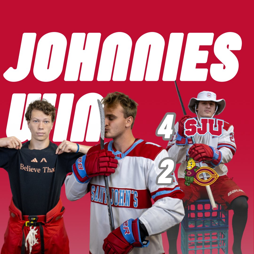 BELIEVE THAT. A JOHNNIES DUB. IT WAS MAGIC IN THE MAKING. OUTSTANDING PERFORMANCE BY BAILEY HUBER, GOALS BY MASON CAMPBELL, CAM BOCHE, AND LOGAN LYKE. LETS GO JOHNNIES, ALL CORN DIET
