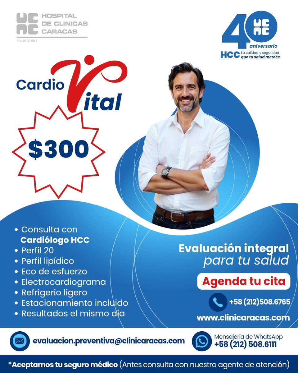 ¡Chequeo Vital!

Un servicio creado para ti, que te gusta cuidarte. Orientado a la prevención y detección temprana de posibles factores que afectan tu salud. 

Evaluación integral, confiable y rápida, en un sólo día.

Entérate de los paquetes que te ofrecemos. ¡Agenda tu cita ya!