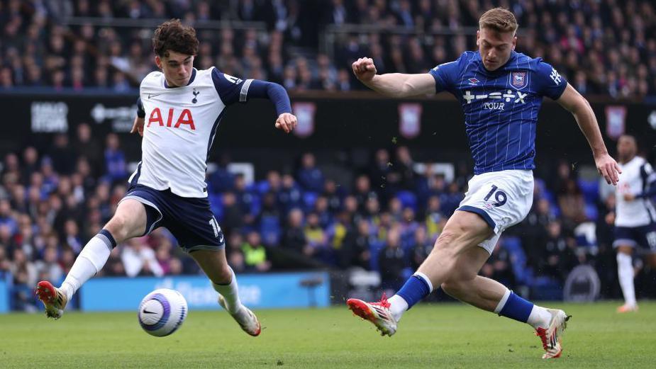 Ipswich 1-4 Tottenham (Premier League) 2025.02.22 All Goals