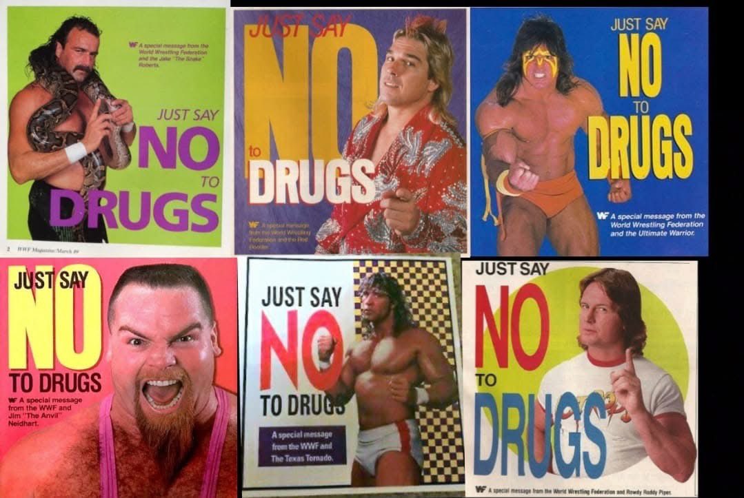 80sWrestling_'s tweet image. Just Say NO!