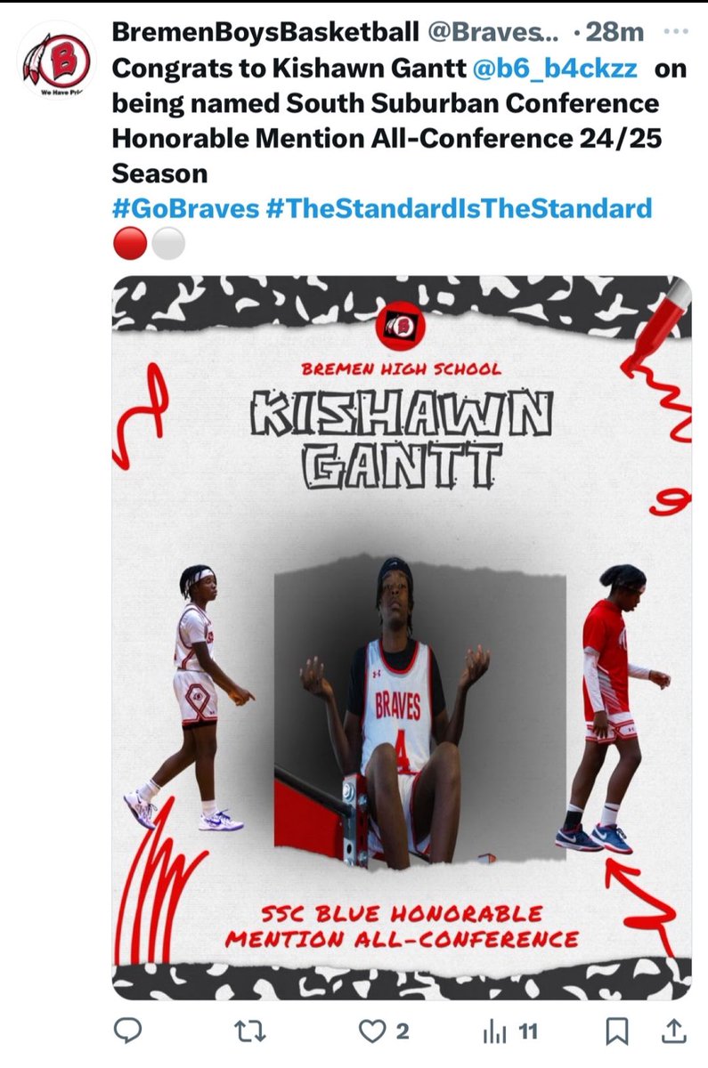 All-conference Honarable Metion💯💪🏽