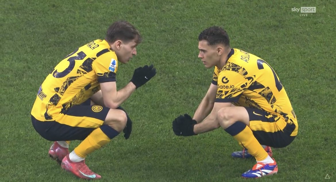 Asllani diajarin Barella bagaimana bermain sebagai regista ditengah pertandingan, dan dia salah satu yang terbaik tadi malam 👍🏼