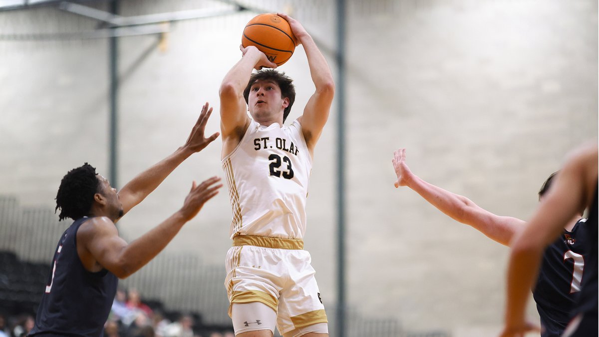 St. Olaf Athletics (@stolafathletics) on Twitter photo AJ Uhl scored a season-high 20 points - including going 4-for-4 from behind the arc - in <a href="/StOlafMBB/">St. Olaf Men's Basketball</a>'s season-ending loss at Hamline this afternoon.
RECAP: athletics.stolaf.edu/news/2025/2/22…
#OlePride | #d3hoops AJ Uhl scored a season-high 20 points - including going 4-for-4 from behind the arc - in <a href="/StOlafMBB/">St. Olaf Men's Basketball</a>'s season-ending loss at Hamline this afternoon.
RECAP: athletics.stolaf.edu/news/2025/2/22…
#OlePride | #d3hoops