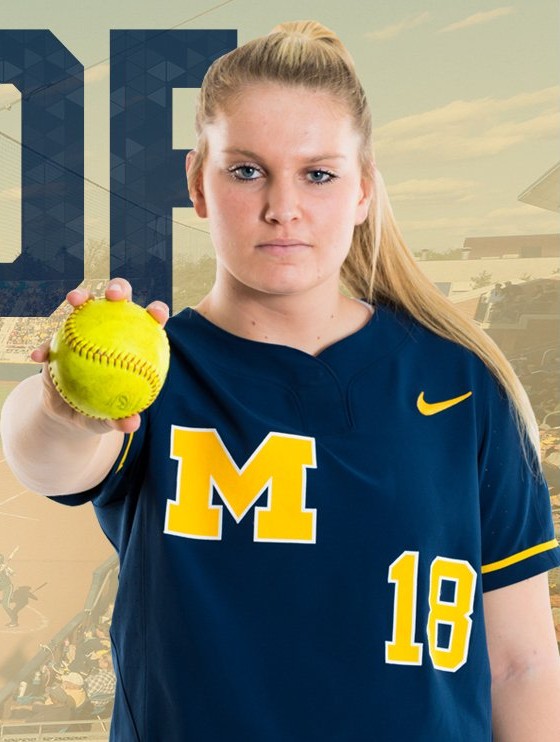 Introducing new softball pitching instructor at DSA
SARAH SCHAEFER
-4 year pitcher for the Univ. of Michigan (2018-2021), 3x regular season Big Ten Champion, 2x Academic All-Big Ten
-4x All-State Pitcher — Waukee High School, Iowa High School State Champion, 2x HS All-Tournament