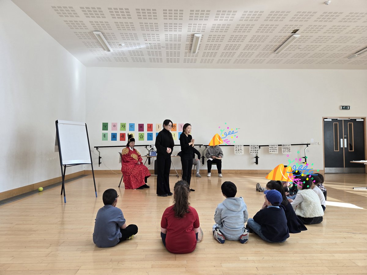 Hongfei Wang (@wang_hongfei) on Twitter photo Celebrating #MTFest25! Families were immersed in the story of Hangeul’s creation through drama and storytelling. Workshop was delivered by <a href="/TCDAsianStudies/">TrinityAsianStudies</a> EUNJEE DO, MINYEONG HA & JUNGMI HUR (<a href="/SchoolofEdTCD/">School of Education</a> ). Great practice for fostering plurilingual & pluricultural awareness! Celebrating #MTFest25! Families were immersed in the story of Hangeul’s creation through drama and storytelling. Workshop was delivered by <a href="/TCDAsianStudies/">TrinityAsianStudies</a> EUNJEE DO, MINYEONG HA & JUNGMI HUR (<a href="/SchoolofEdTCD/">School of Education</a> ). Great practice for fostering plurilingual & pluricultural awareness!
