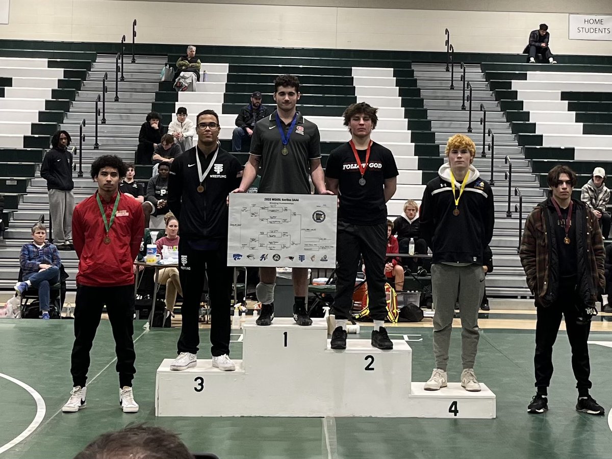 Congrats Zack Carr. 2nd place in sections and headed to state!