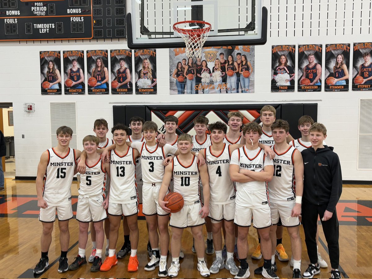 JoshMeyer57's tweet photo. Pretty good 24 hours for the Minster Wildcats! https://t.co/ZRewoaVe1K