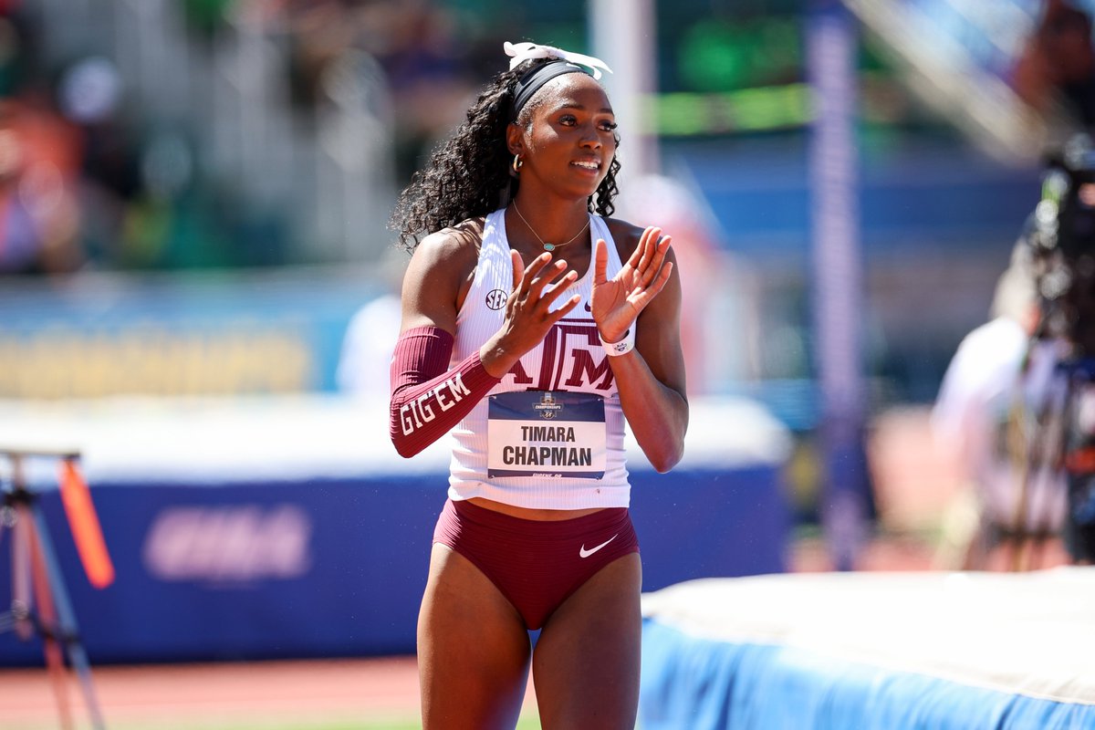 Texas A&M Track & Field/Cross Country (@aggietfxc) on Twitter photo Timara Chapman is your 2025 USATF women's indoor pentathlon champion ‼️
She crossed the line in the 800m in 2:18.38 to bring her point total to 4,555 🤩
#GigEm // #AggieTF // <a href="/timara_chapman/">timara.danielle</a> Timara Chapman is your 2025 USATF women's indoor pentathlon champion ‼️
She crossed the line in the 800m in 2:18.38 to bring her point total to 4,555 🤩
#GigEm // #AggieTF // <a href="/timara_chapman/">timara.danielle</a>