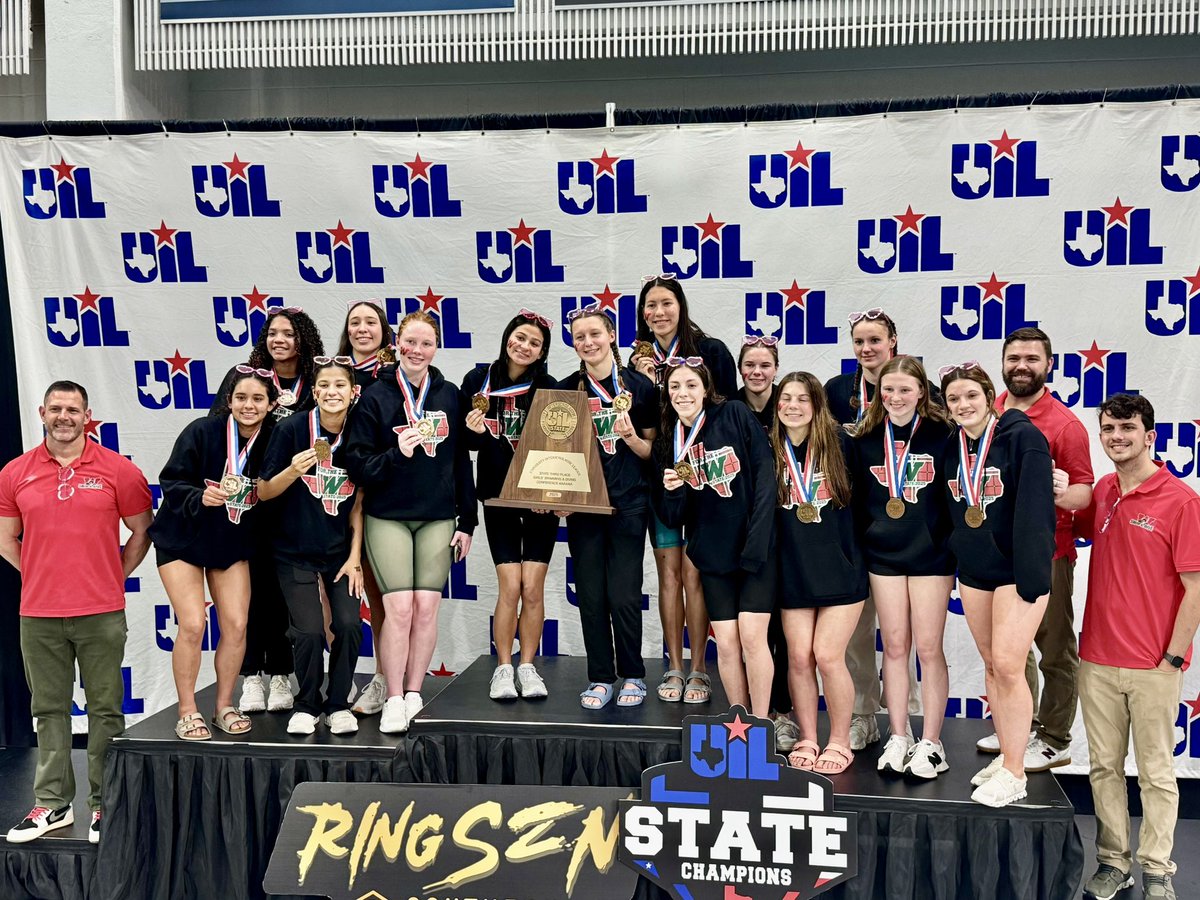 HIGHLANDER SWIM & DIVE (@highlander_h20) on Twitter photo 🚨Lady Highlanders place 3rd at the 2️⃣0️⃣2️⃣5️⃣ UIL State Championship 🏆 ‼️#fortheW 🙌🏼 GBW 🌲 <a href="/ConroeISDSports/">Conroe ISD Athletics</a> <a href="/TWHSCISD/">The Woodlands High School, Conroe ISD</a> 🚨Lady Highlanders place 3rd at the 2️⃣0️⃣2️⃣5️⃣ UIL State Championship 🏆 ‼️#fortheW 🙌🏼 GBW 🌲 <a href="/ConroeISDSports/">Conroe ISD Athletics</a> <a href="/TWHSCISD/">The Woodlands High School, Conroe ISD</a>