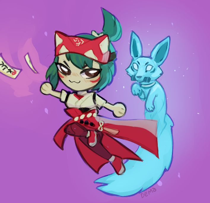 silly kiri
#Overwatch2 #Kiriko #OverwatchKiriko #art