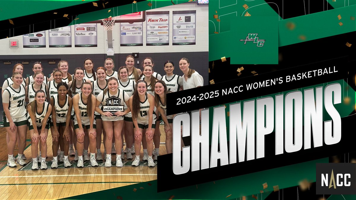 WLC Warriors (@wlcsports) on Twitter photo WBB: <a href="/WLC_WBB/">WLC Women's Basketball</a> clinched a share of its 13th NACC regular season title following today's 72-36 win over Dominican at Time of Grace Center.
#WeAreWarriors #d3hoops #NACCtion WBB: <a href="/WLC_WBB/">WLC Women's Basketball</a> clinched a share of its 13th NACC regular season title following today's 72-36 win over Dominican at Time of Grace Center.
#WeAreWarriors #d3hoops #NACCtion