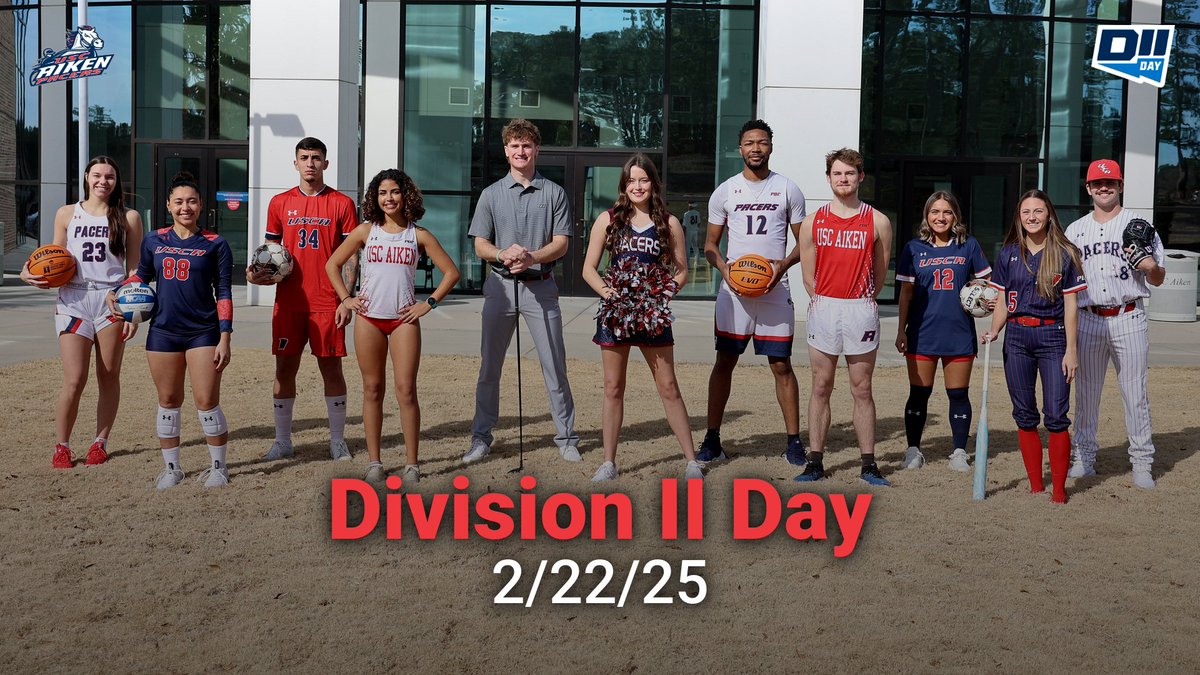 USCA is a proud member of the Peach Belt Conference and is a proud member of Division II! Happy D2 Day everyone! #PacerNation